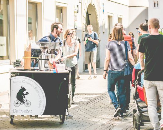 DieFahrBar – wenn italienische Kaffeekultur auf nachhaltige Stadtlogistik trifft